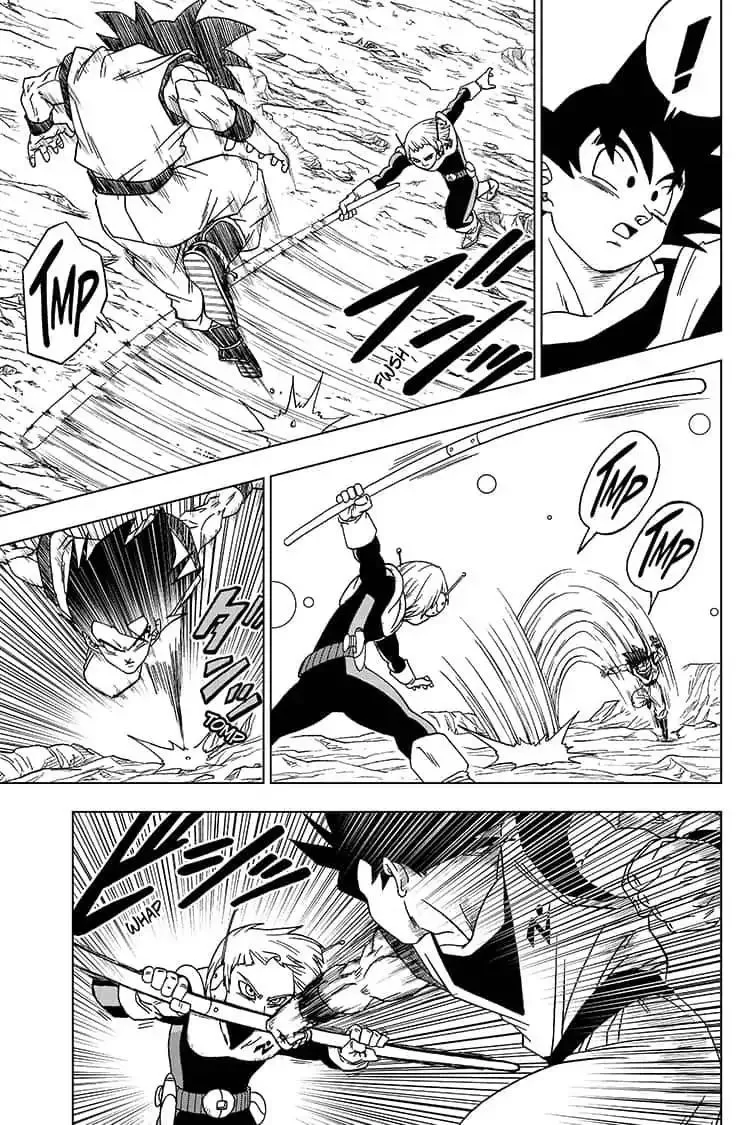 Dragon Ball Super Manga Chapter 52 page 41 - Goku and Vegeta's Training
