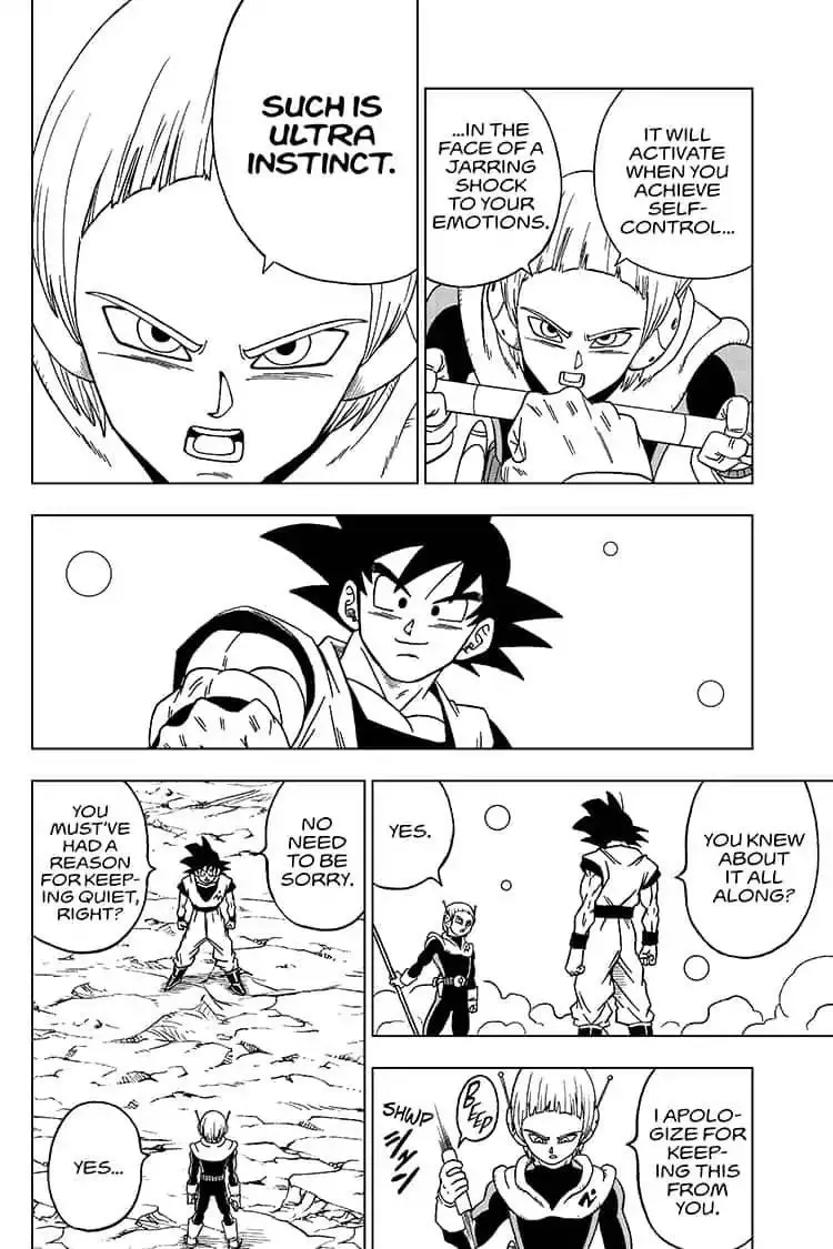 Dragon Ball Super Manga Chapter 52 page 42 - Goku and Vegeta's Training