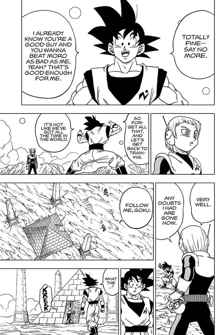 Dragon Ball Super Manga Chapter 52 page 43 - Goku and Vegeta's Training