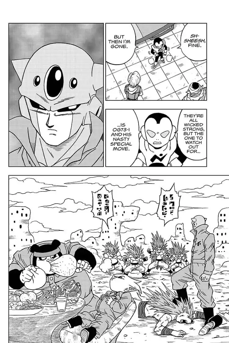 Dragon Ball Super Manga Chapter 53 page 10 - Saganbo's Galactic Bandit Brigade
