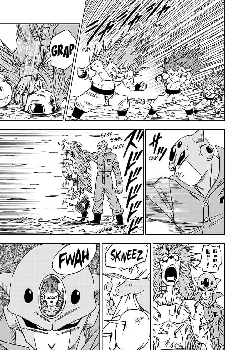 Dragon Ball Super Manga Chapter 53 page 11 - Saganbo's Galactic Bandit Brigade