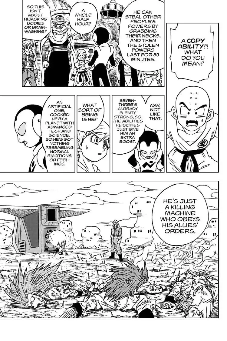 Dragon Ball Super Manga Chapter 53 page 13 - Saganbo's Galactic Bandit Brigade