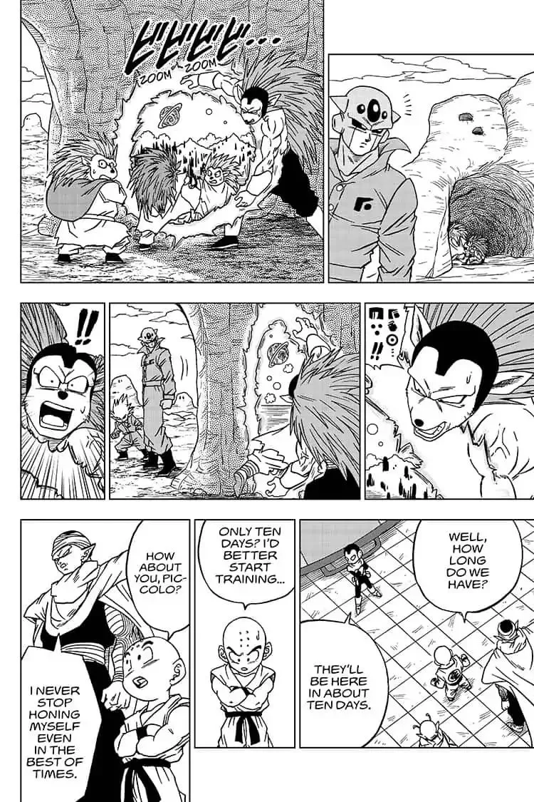 Dragon Ball Super Manga Chapter 53 page 14 - Saganbo's Galactic Bandit Brigade
