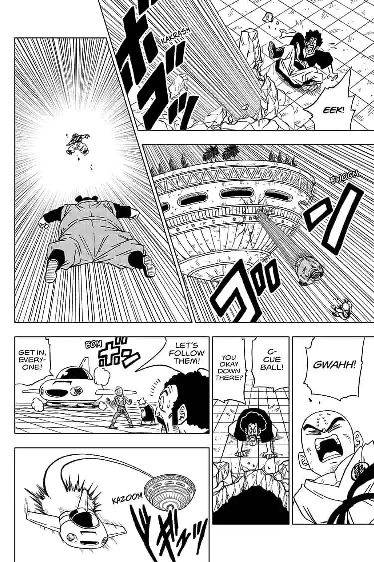 Dragon Ball Super Manga Chapter 53 page 36 - Saganbo's Galactic Bandit Brigade