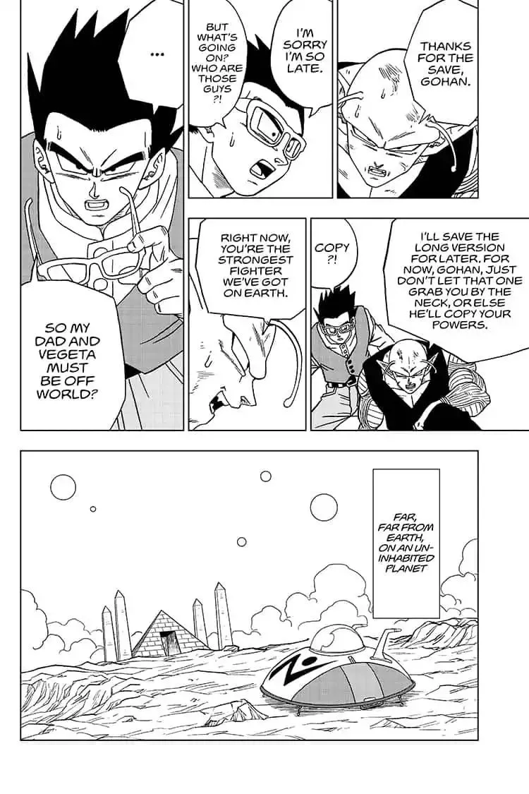 Dragon Ball Super Manga Chapter 53 page 42 - Saganbo's Galactic Bandit Brigade