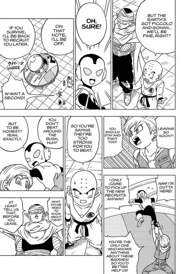Dragon Ball Super Manga Chapter 53 page 9 - Saganbo's Galactic Bandit Brigade
