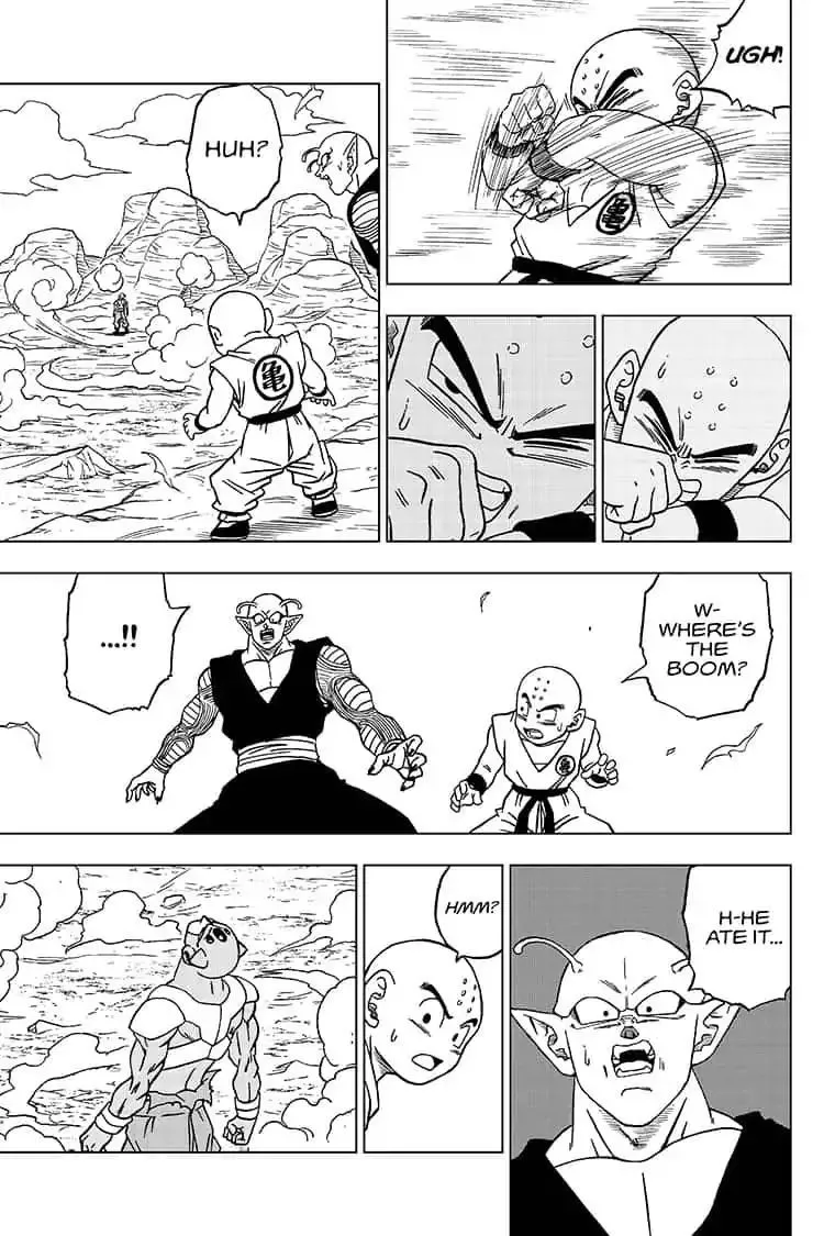 Dragon Ball Super Manga Chapter 54 page 23 - Son Gohan vs. Seven-Three