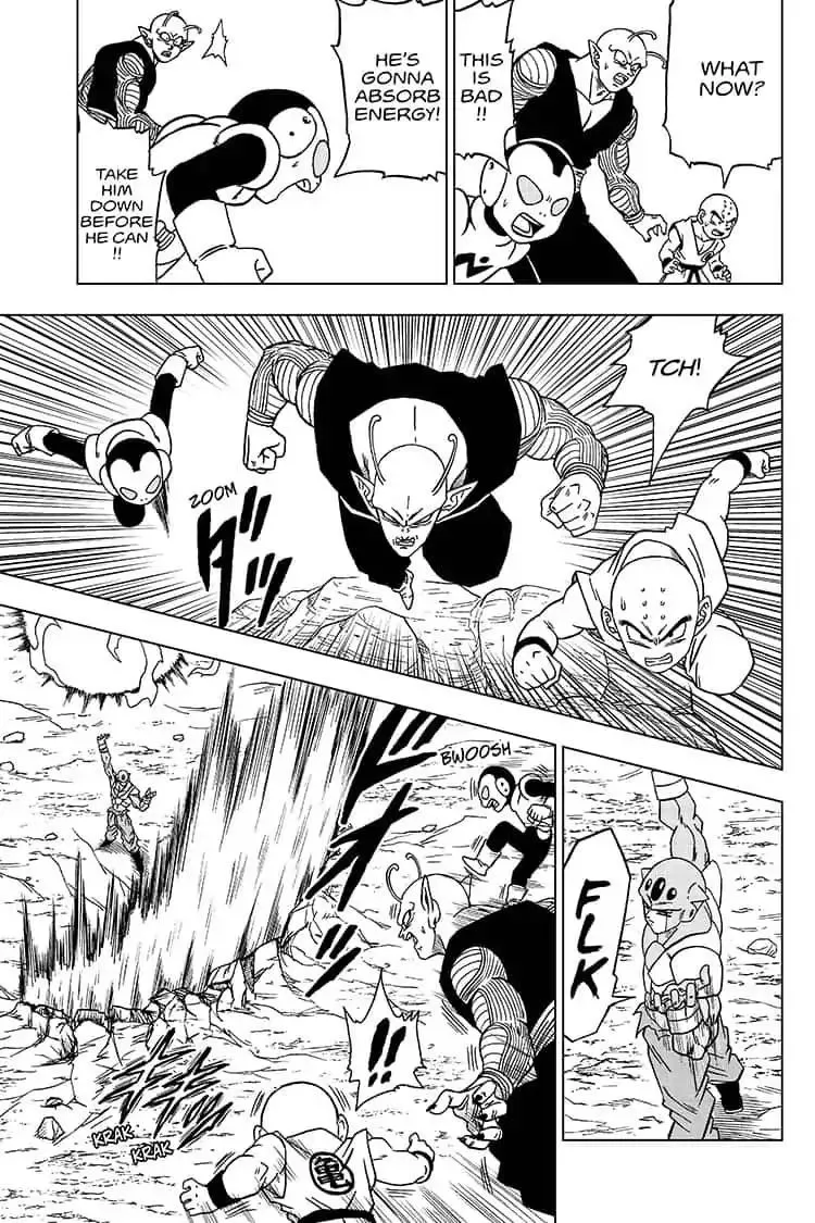 Dragon Ball Super Manga Chapter 54 page 25 - Son Gohan vs. Seven-Three