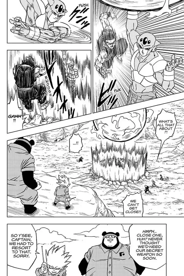 Dragon Ball Super Manga Chapter 54 page 26 - Son Gohan vs. Seven-Three