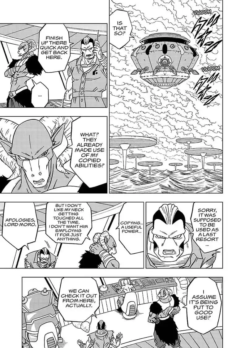 Dragon Ball Super Manga Chapter 54 page 27 - Son Gohan vs. Seven-Three