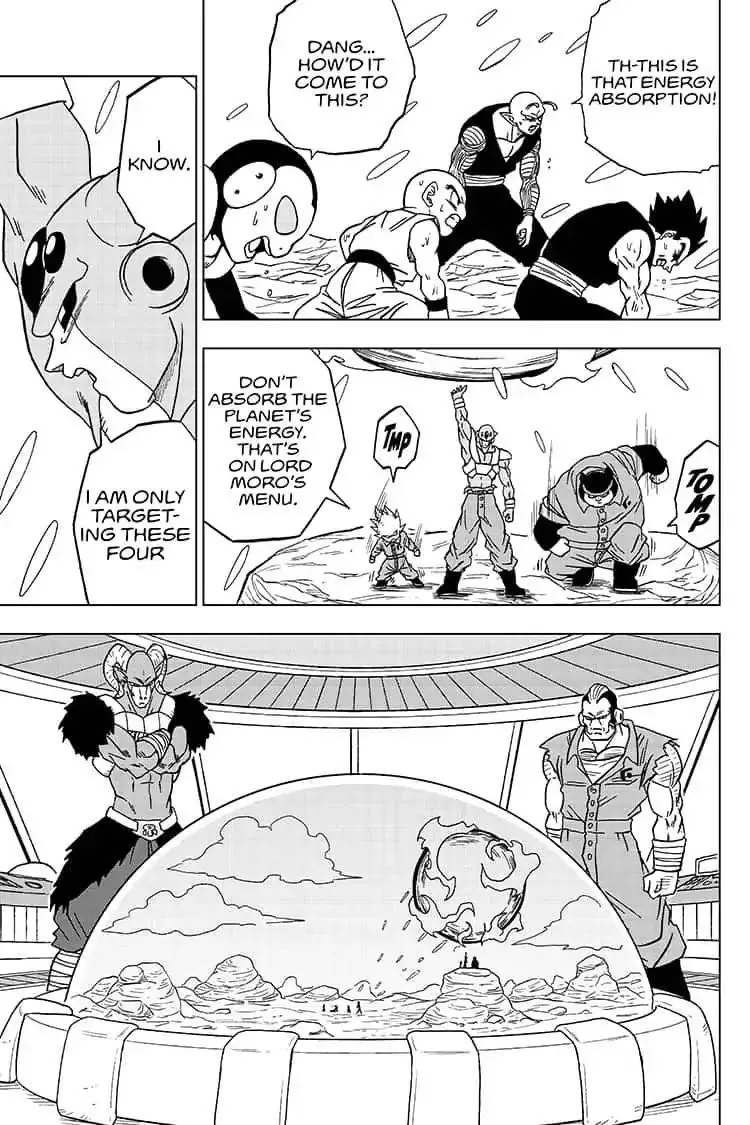 Dragon Ball Super Manga Chapter 54 page 29 - Son Gohan vs. Seven-Three