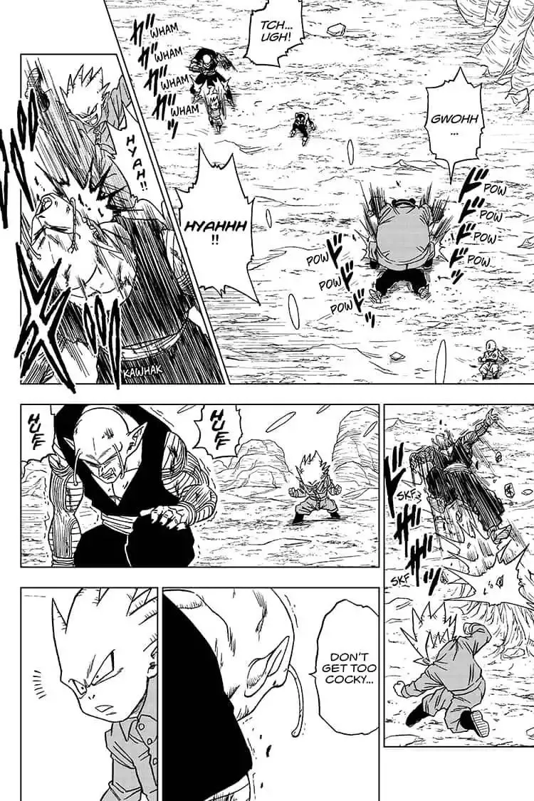 Dragon Ball Super Manga Chapter 54 page 32 - Son Gohan vs. Seven-Three