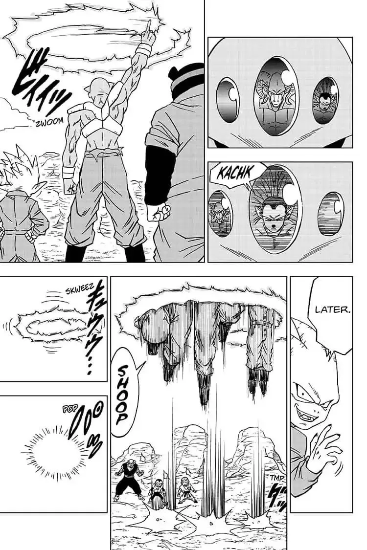 Dragon Ball Super Manga Chapter 54 page 39 - Son Gohan vs. Seven-Three