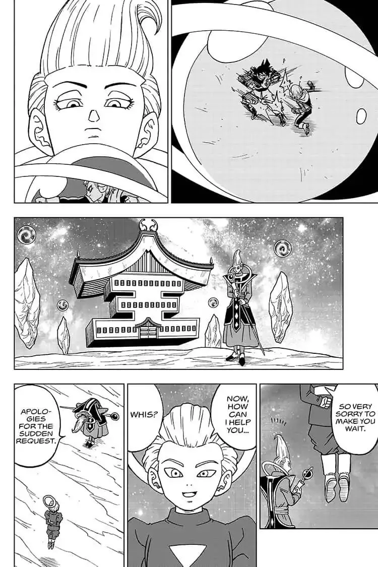 Dragon Ball Super Manga Chapter 54 page 44 - Son Gohan vs. Seven-Three