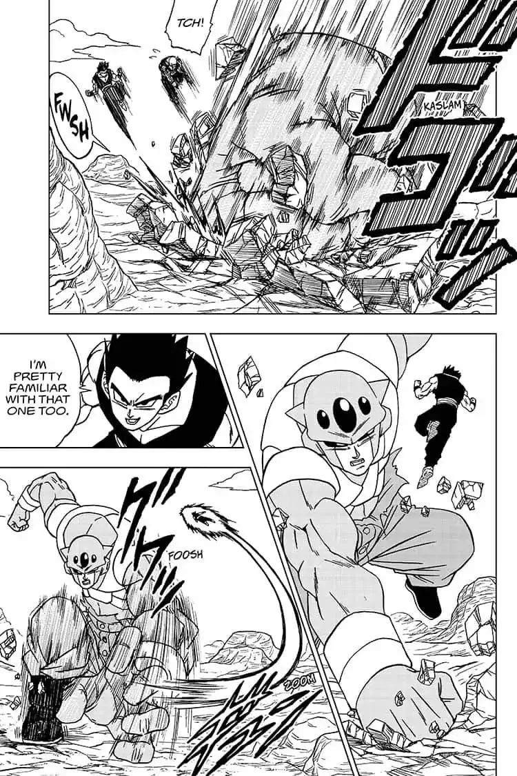 Dragon Ball Super Manga Chapter 54 page 9 - Son Gohan vs. Seven-Three