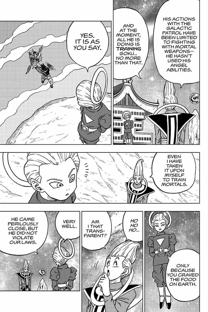 Dragon Ball Super Manga Chapter 55 page 3 - Merus's True Identity
