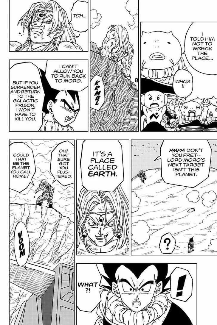 Dragon Ball Super Manga Chapter 55 page 30 - Merus's True Identity