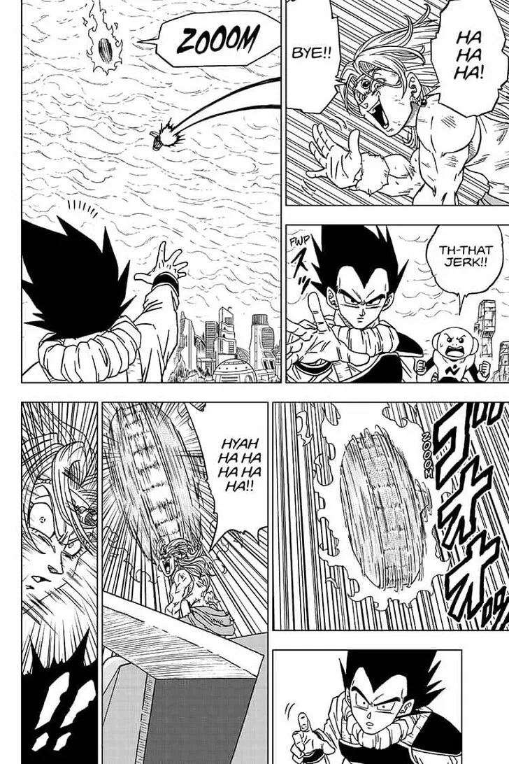 Dragon Ball Super Manga Chapter 55 page 32 - Merus's True Identity