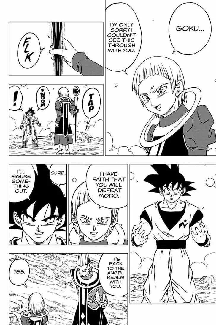 Dragon Ball Super Manga Chapter 55 page 44 - Merus's True Identity