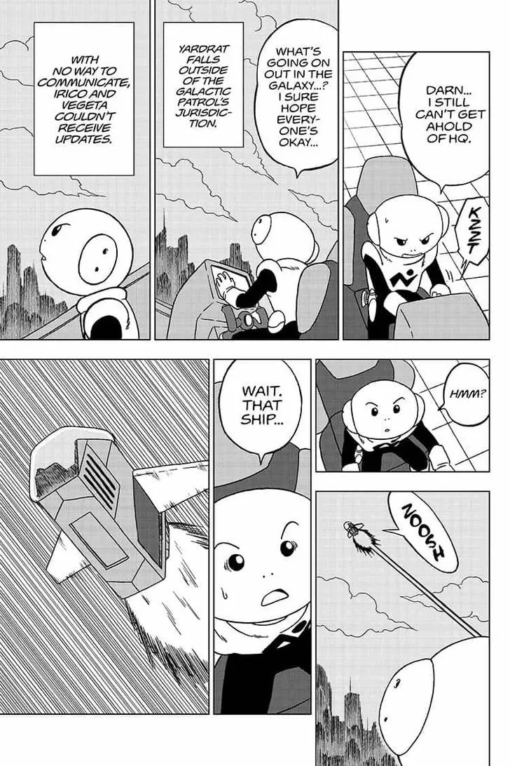 Dragon Ball Super Manga Chapter 55 page 5 - Merus's True Identity