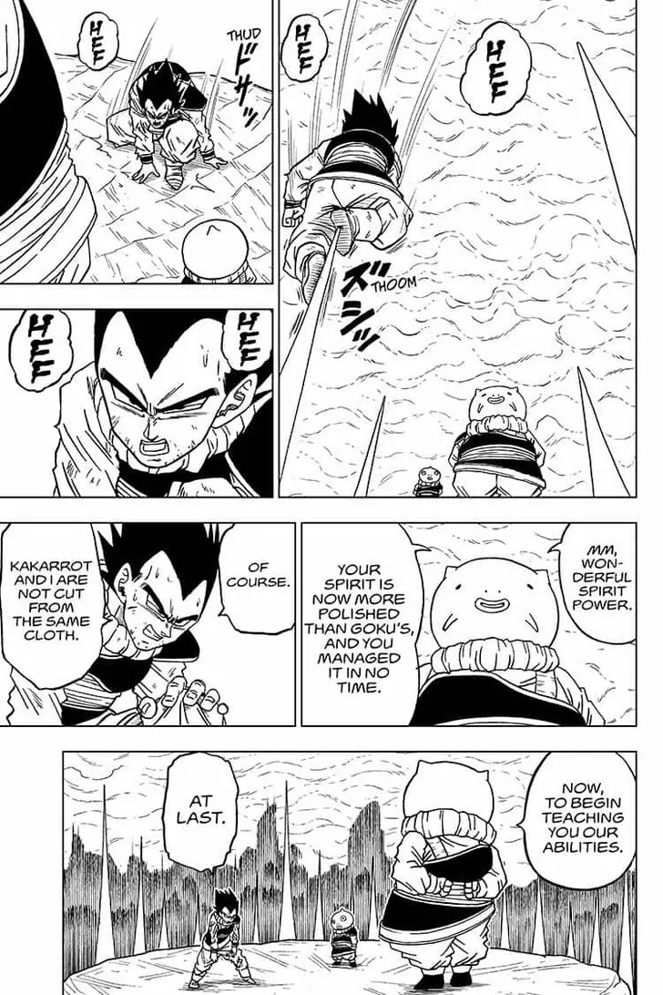 Dragon Ball Super Manga Chapter 55 page 7 - Merus's True Identity