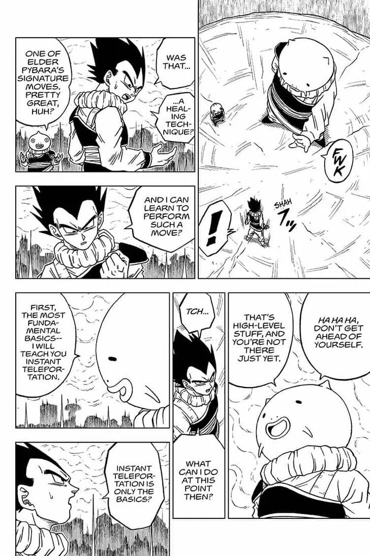 Dragon Ball Super Manga Chapter 55 page 8 - Merus's True Identity