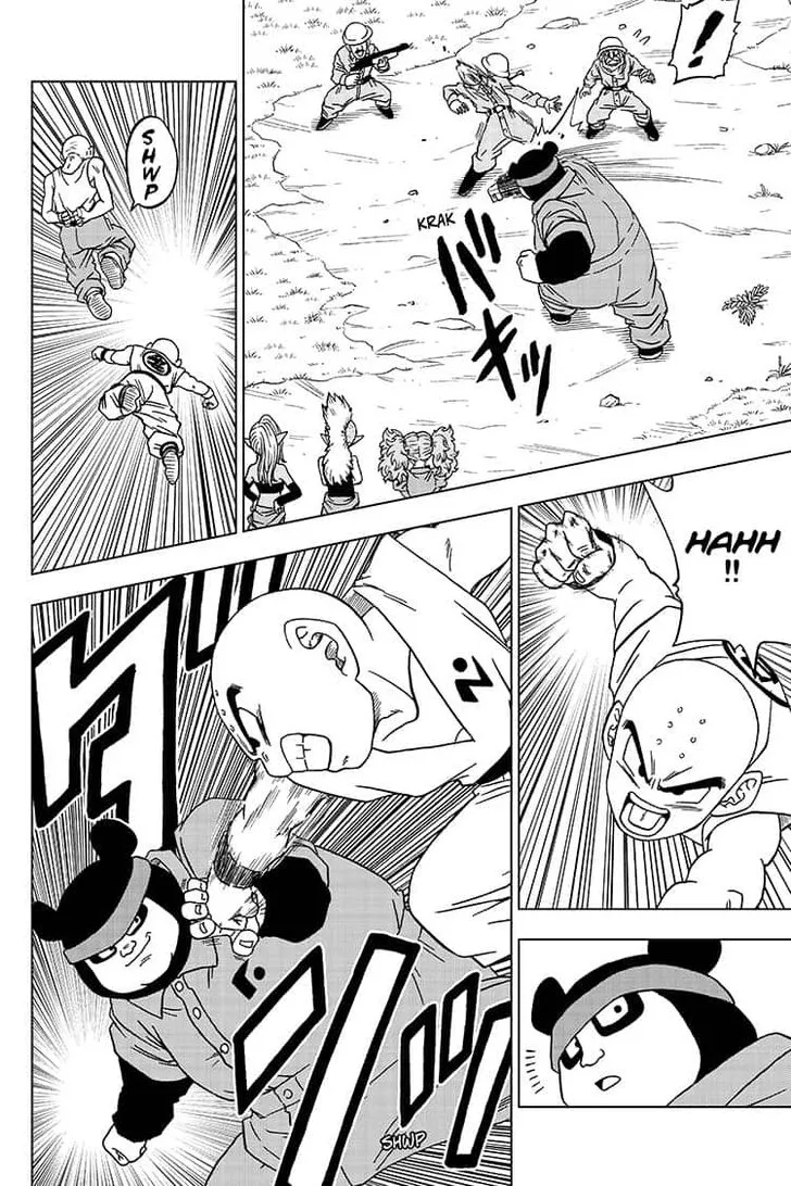 Dragon Ball Super Manga Chapter 56 page 14 - Warriors of Earth Assemble