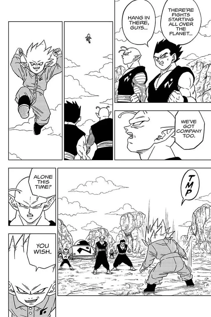 Dragon Ball Super Manga Chapter 56 page 18 - Warriors of Earth Assemble