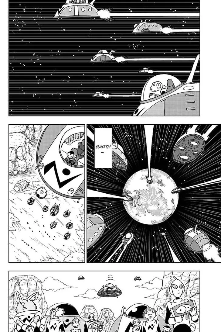Dragon Ball Super Manga Chapter 56 page 2 - Warriors of Earth Assemble