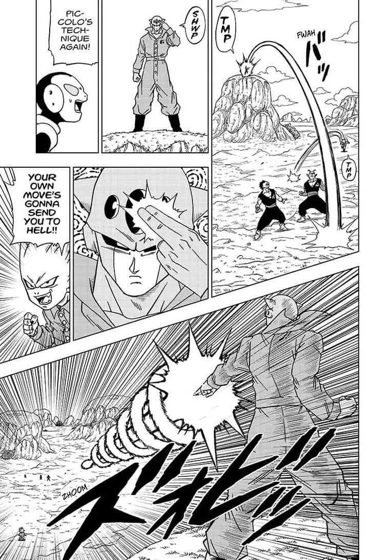 Dragon Ball Super Manga Chapter 56 page 21 - Warriors of Earth Assemble