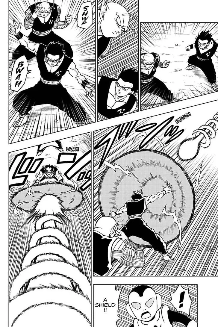 Dragon Ball Super Manga Chapter 56 page 22 - Warriors of Earth Assemble