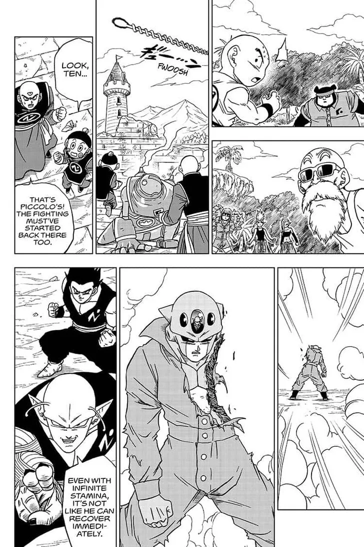 Dragon Ball Super Manga Chapter 56 page 26 - Warriors of Earth Assemble