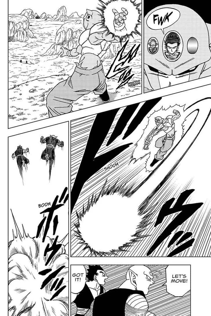 Dragon Ball Super Manga Chapter 56 page 28 - Warriors of Earth Assemble