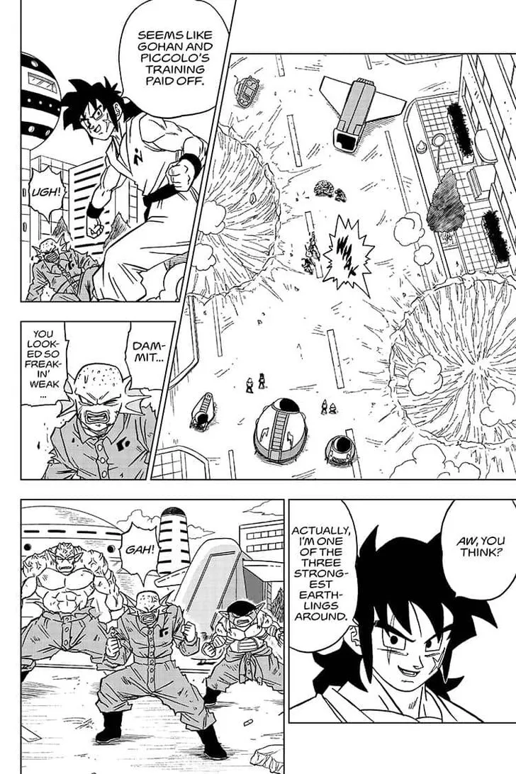 Dragon Ball Super Manga Chapter 56 page 34 - Warriors of Earth Assemble