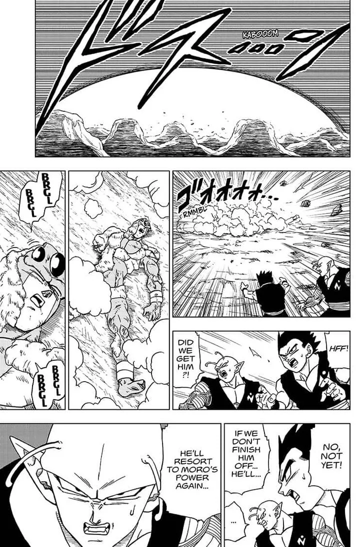 Dragon Ball Super Manga Chapter 56 page 39 - Warriors of Earth Assemble
