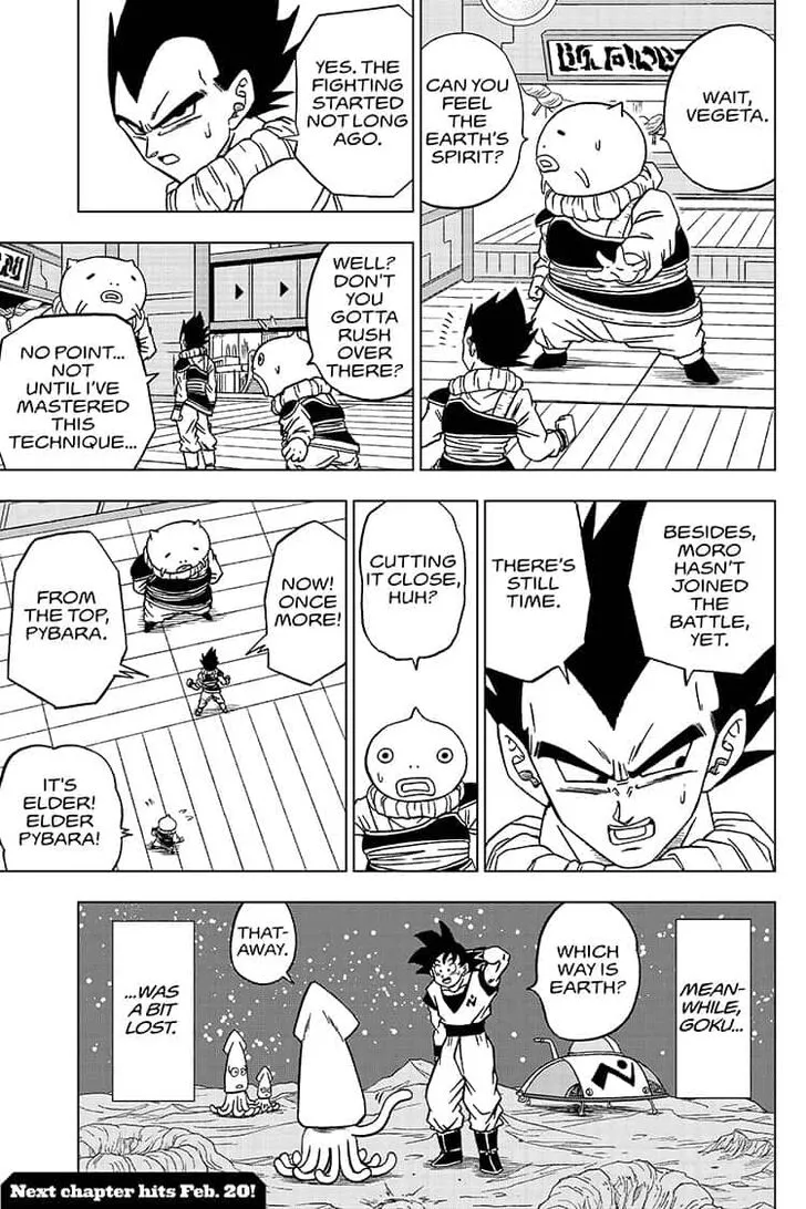 Dragon Ball Super Manga Chapter 56 page 45 - Warriors of Earth Assemble