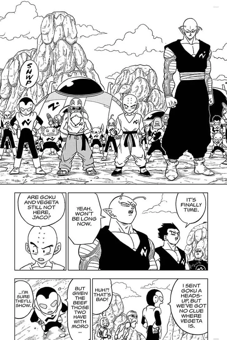 Dragon Ball Super Manga Chapter 56 page 5 - Warriors of Earth Assemble