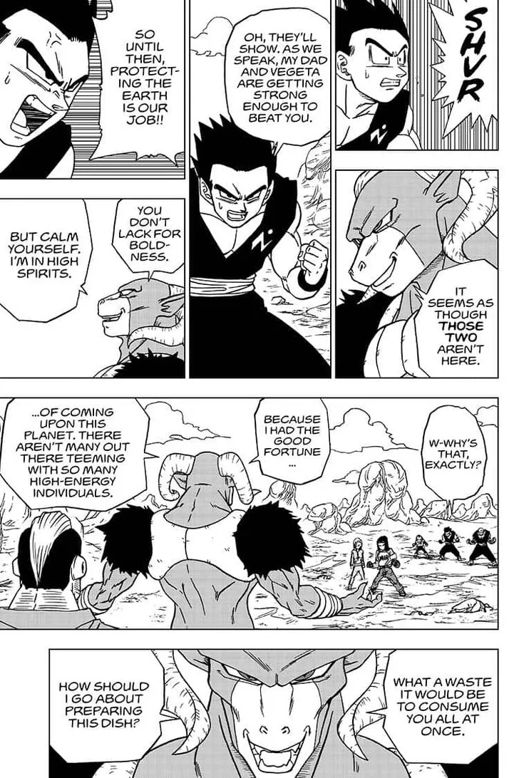 Dragon Ball Super Manga Chapter 57 page 31 - Battles Abound
