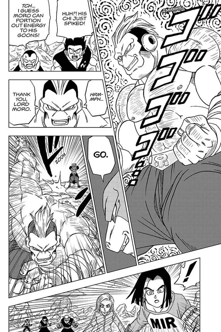 Dragon Ball Super Manga Chapter 57 page 34 - Battles Abound