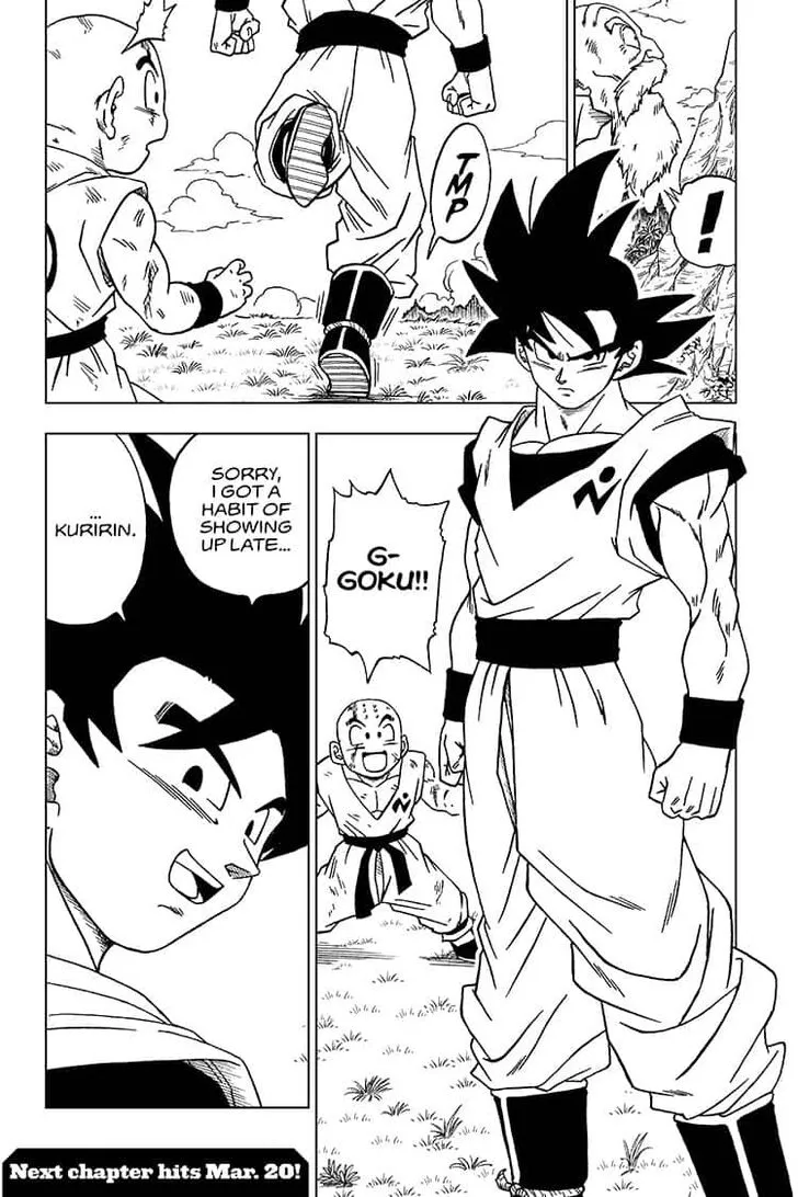 Dragon Ball Super Manga Chapter 57 page 45 - Battles Abound