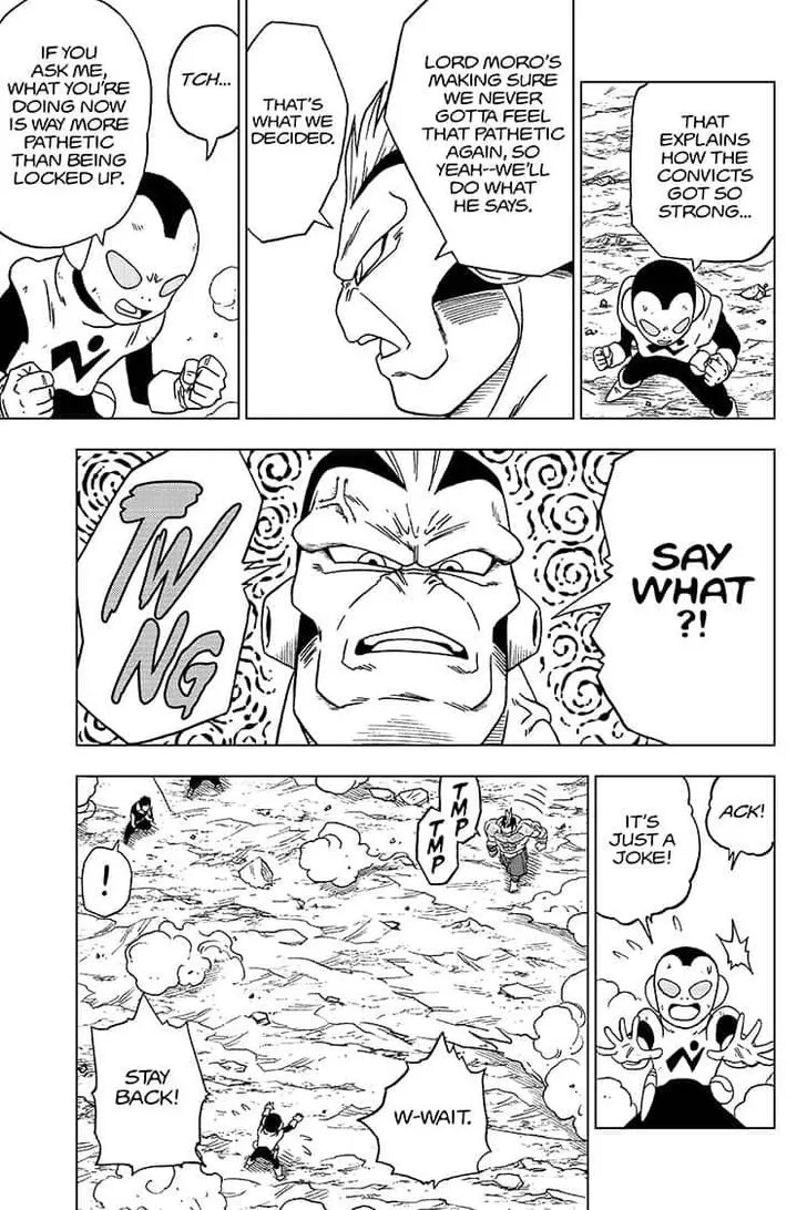 Dragon Ball Super Manga Chapter 58 page 15 - Son Goku Arrives