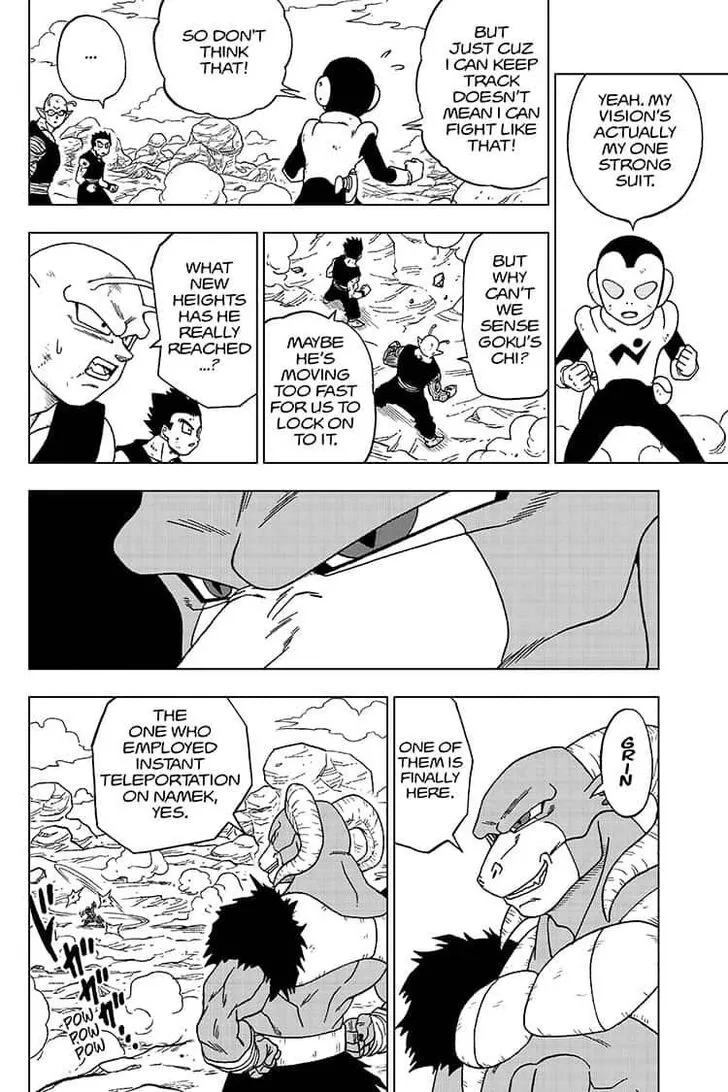 Dragon Ball Super Manga Chapter 58 page 20 - Son Goku Arrives