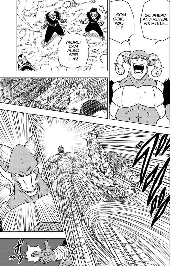 Dragon Ball Super Manga Chapter 58 page 21 - Son Goku Arrives