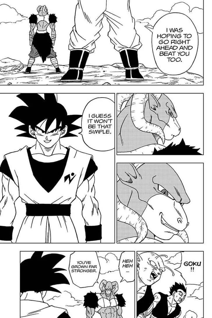 Dragon Ball Super Manga Chapter 58 page 23 - Son Goku Arrives