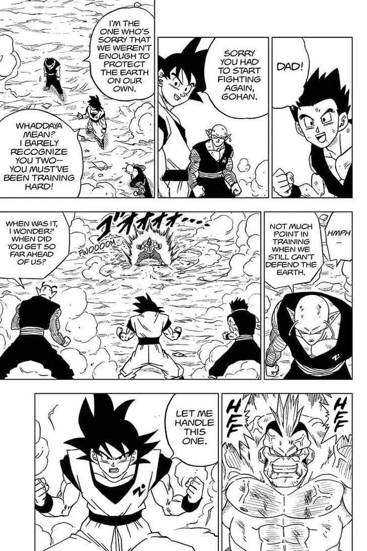 Dragon Ball Super Manga Chapter 58 page 27 - Son Goku Arrives