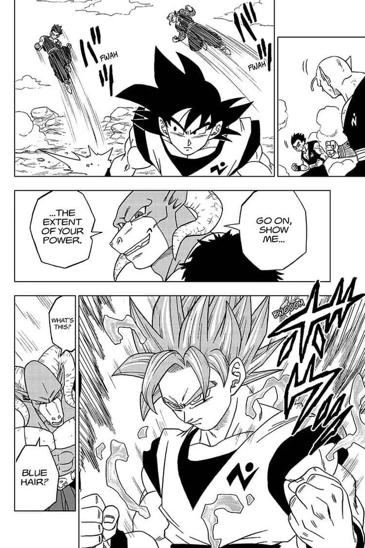 Dragon Ball Super Manga Chapter 58 page 28 - Son Goku Arrives