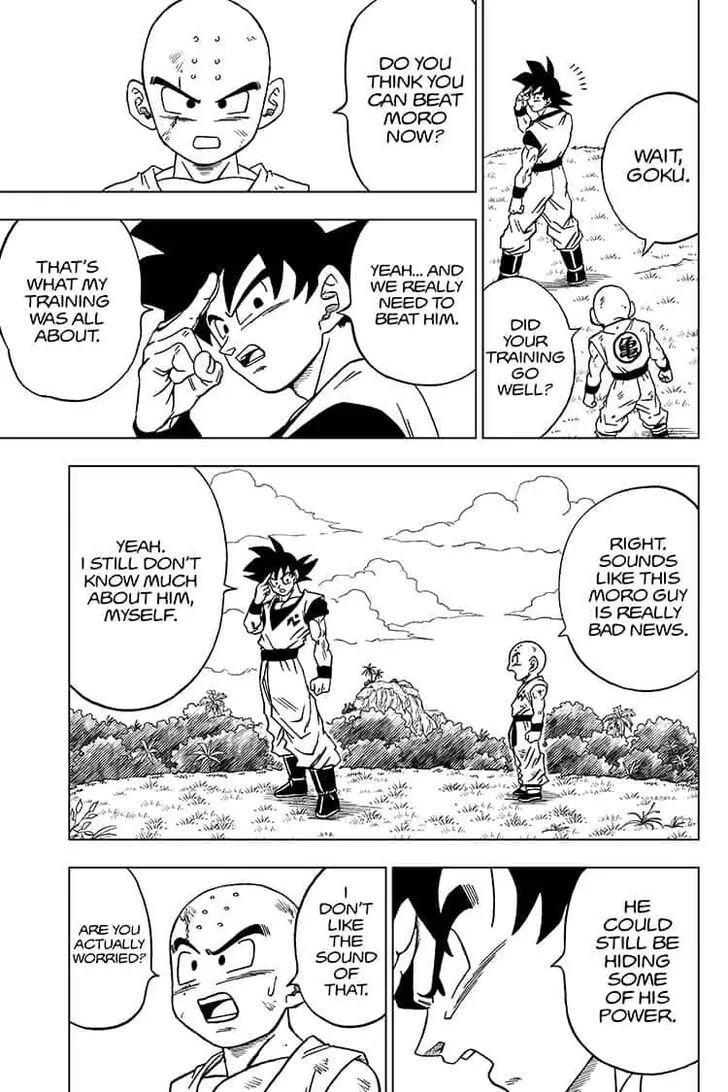 Dragon Ball Super Manga Chapter 58 page 3 - Son Goku Arrives