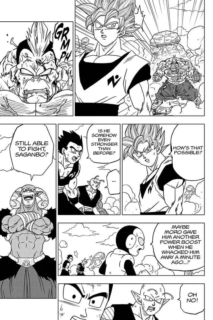 Dragon Ball Super Manga Chapter 58 page 35 - Son Goku Arrives
