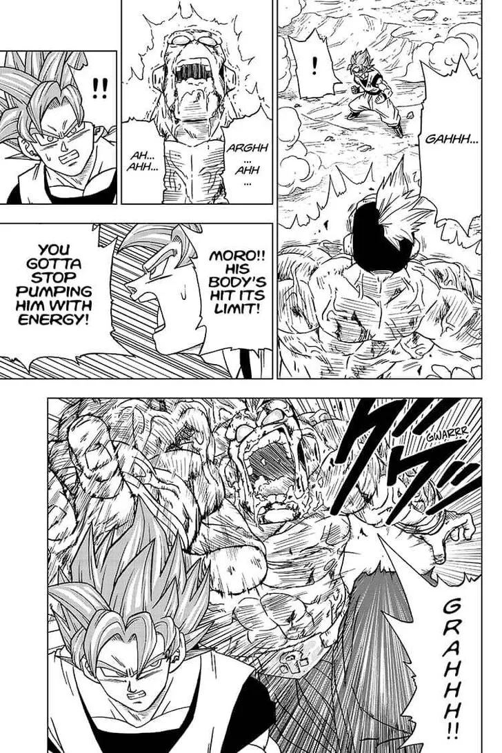 Dragon Ball Super Manga Chapter 58 page 37 - Son Goku Arrives