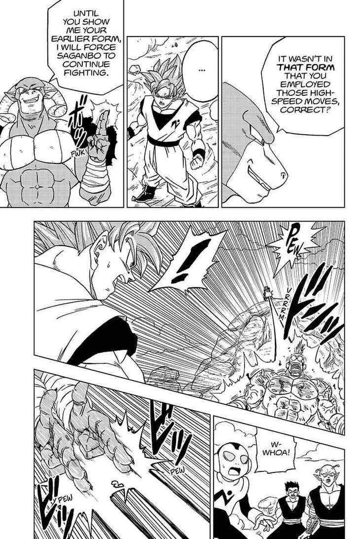 Dragon Ball Super Manga Chapter 58 page 39 - Son Goku Arrives